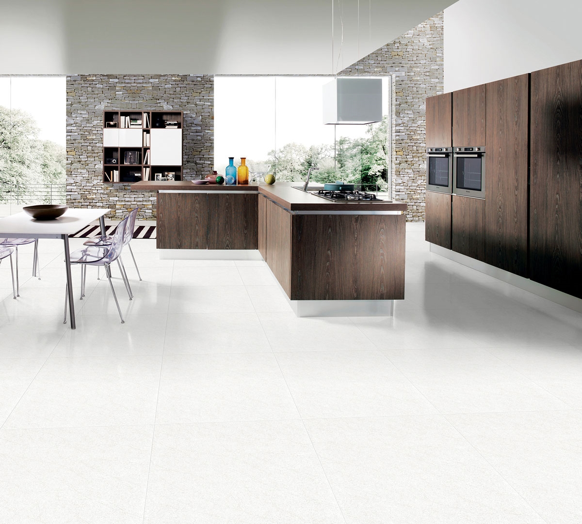 Phòng mẫu Gạch lát nền Viglacera ECO-M601 màu sắc trang nhã