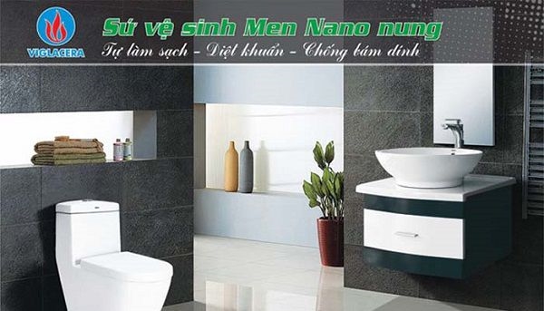 Xu hướng lựa chọn thiết bị vệ sinh đầu năm 2018: Thiết bị vệ sinh Viglacera men Nano kháng khuẩn 100%