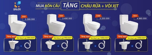 4 bộ sản phẩm Viglacera khuyến mại CỰC KHỦNG dành cho ngày 8/3