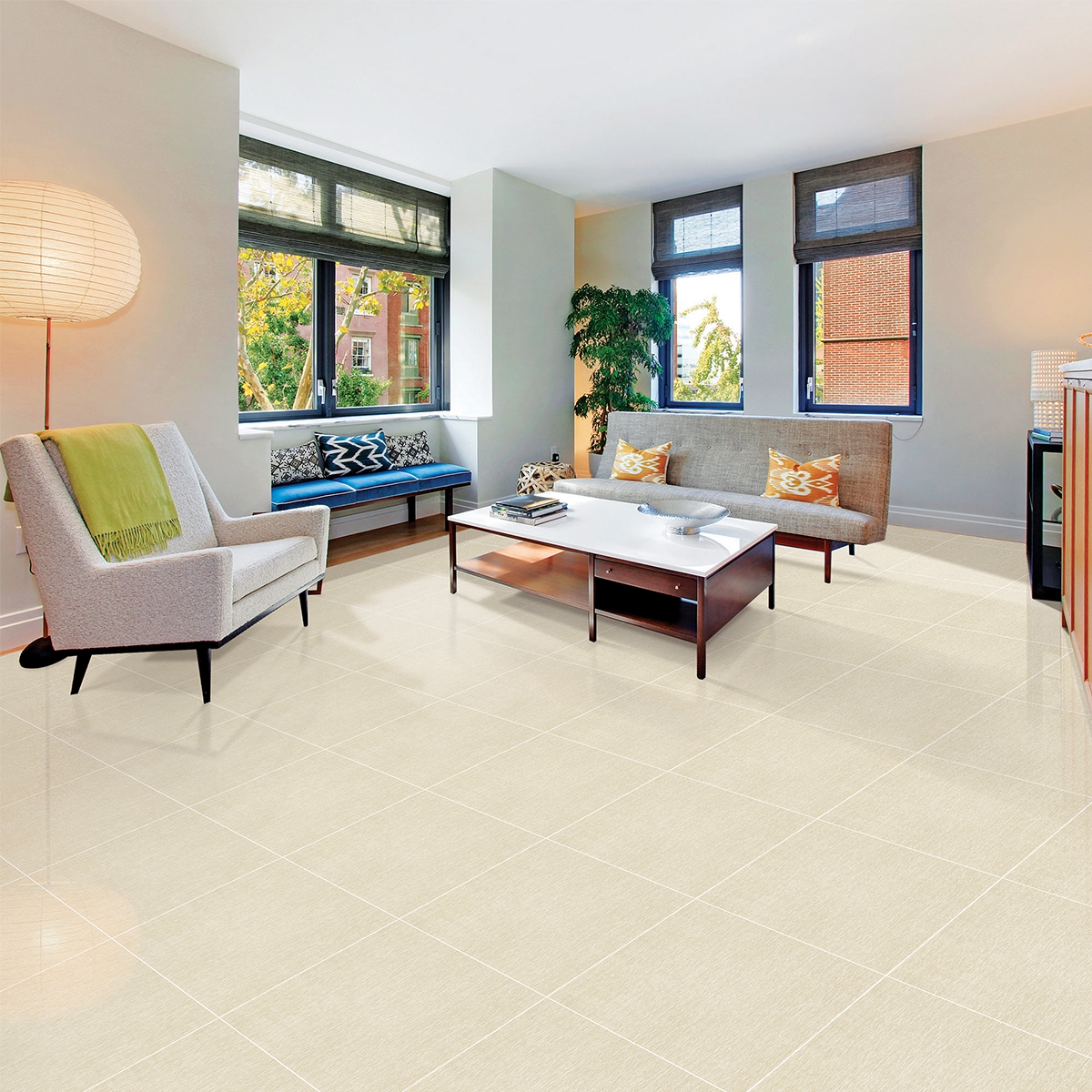 Phối cảnh gạch lát nền Viglacera VM532 gach-lat-nen-vm532