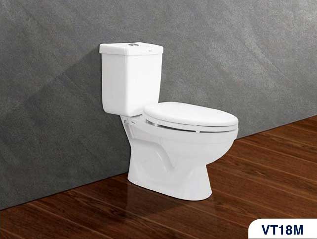 Bồn cầu 2 khối Viglacera VT18M