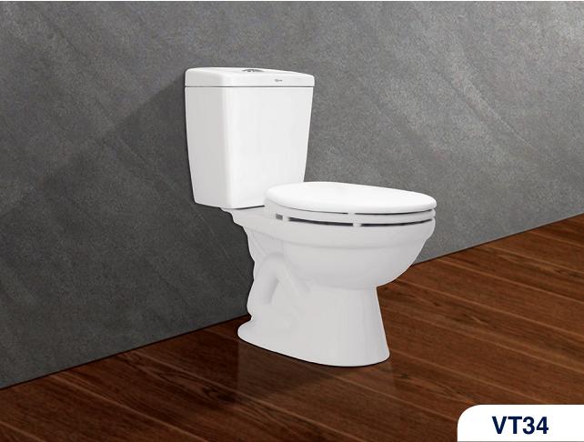 Bồn cầu 2 khối Viglacera VT34