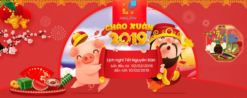 812x325 Công ty Hải Linh thông báo lịch nghỉ Tết nguyên đán Kỷ Hợi 2019