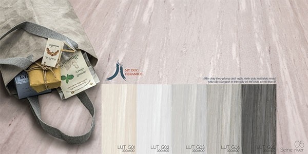 “Lạc trôi” sông Sene với bộ sưu tập Lưu Thủy gạch Eurotile Viglacera