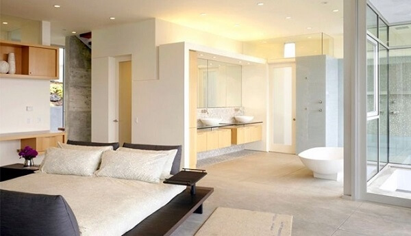 4 cách bố trí nhà vệ sinh trong phòng ngủ CHUẨN – ĐẸP – HỢP PHONG THỦY