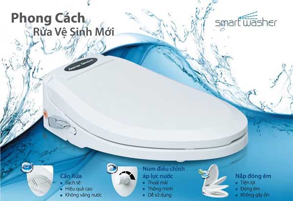 Nắp rửa Viglacera mang lại không gian kiến trúc đẹp Nắp rửa Viglacera mang lại không gian kiến trúc đẹp