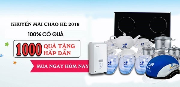 Khuyến mại chào hè 2018 "Giá sốc - Cơn lốc quà tặng" với hơn 1000 phần quà hấp dẫn
