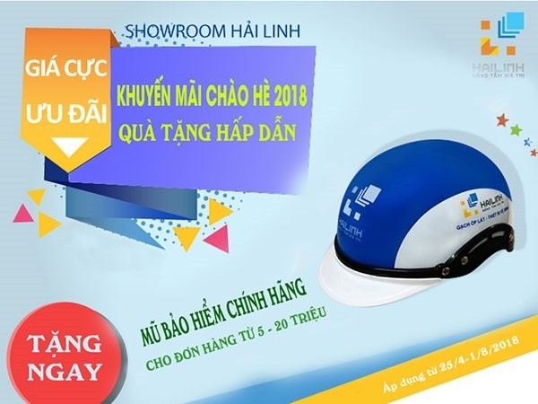 Mua thiết bị vệ sinh, gạch ốp lát đơn hàng trên 5 triệu đồng