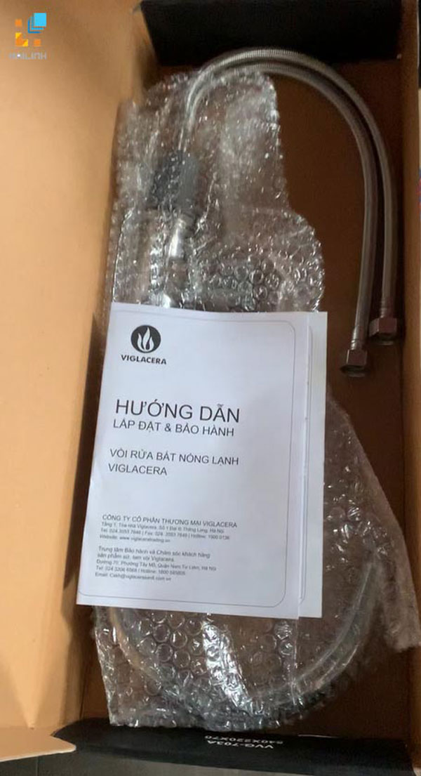 Voi bep Viglacera vg731 khi mo hop