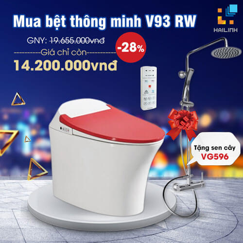 bồn cầu thông minh v93rw