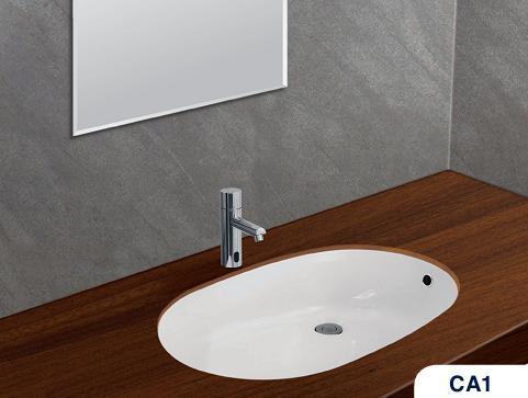 Chậu rửa lavabo âm bàn Viglacera CA1