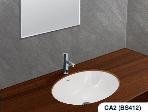 Chậu rửa lavabo âm bàn Viglacera CA2