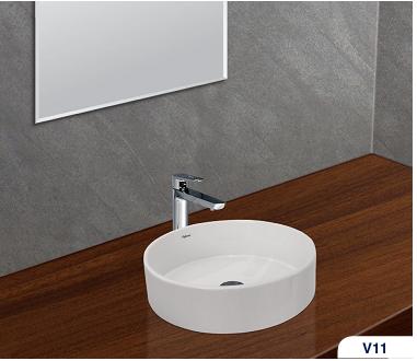 Chậu rửa lavabo dương bàn Viglacera V11