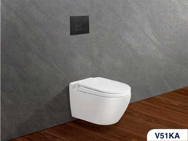 Bồn cầu két nước âm tường Viglacera V51KA