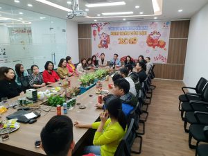 Tưng bừng không khí khai xuân đón lộc 2019 tại Công ty Hải Linh