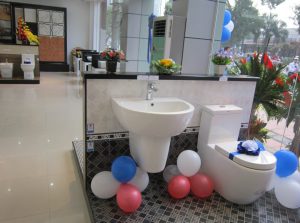 Công nghệ sản xuất men nano nung áp dụng trong thiết bị vệ sinh Viglacera