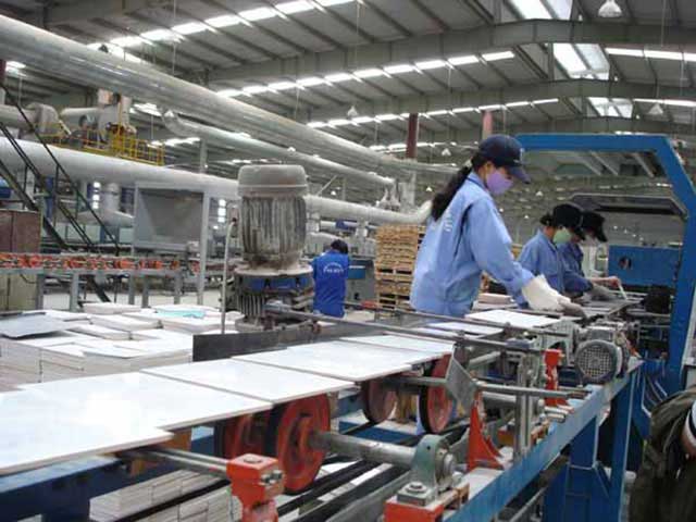Quy trình sản xuất gạch tiên tiến của Viglacera
