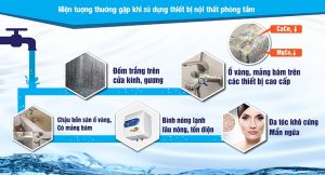 Một số vấn đề gặp phải khi sử dụng thiết bị vệ sinh một thời gian dài trong phòng tắm