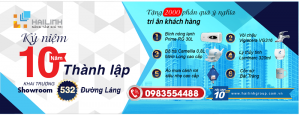 Kỷ niệm 10 năm thành lập Hải Linh tặng nhiều phần quà