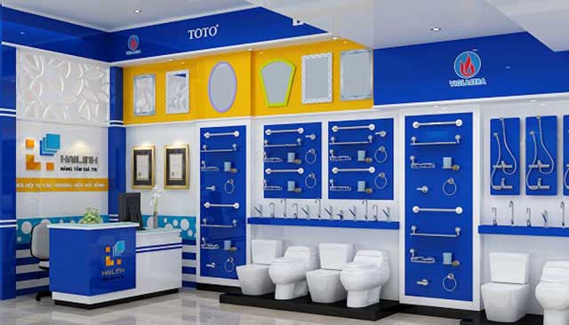 Showroom Hải Linh - nơi hội tụ các thương hiệu thiết bị vệ sinh nổi tiếng