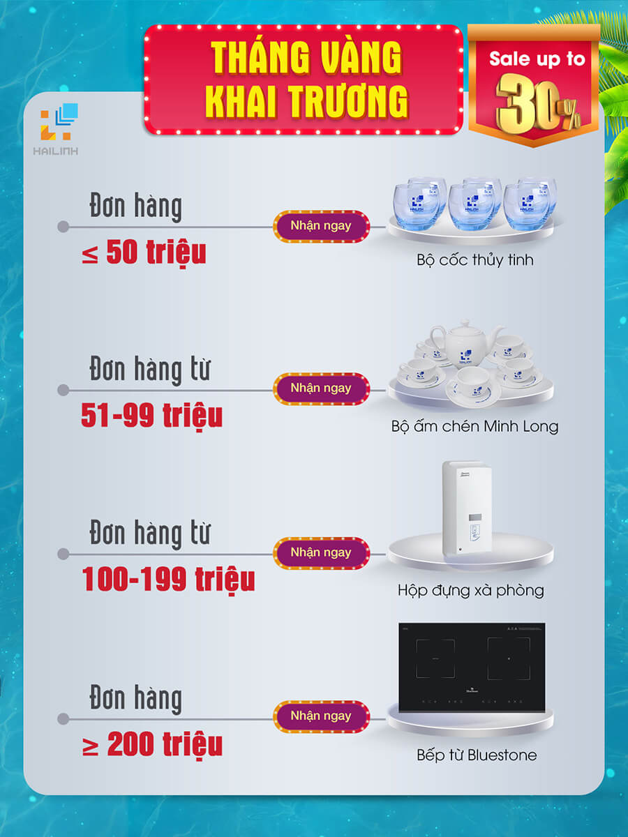 Tháng vàng khai chương khuyến mãi