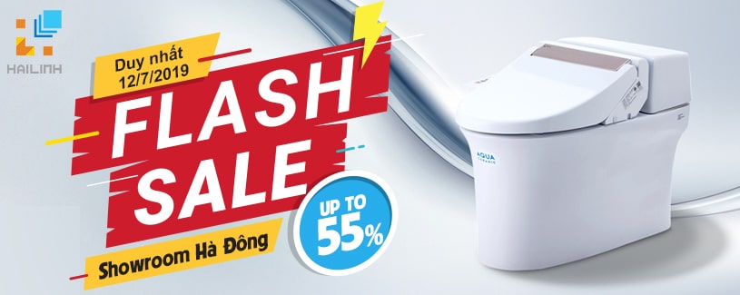 Flash Sale Day với Inax, American Standard và Grohe giảm giá tới 55% cùng nhiều quà tặng