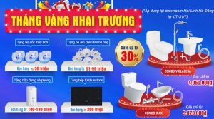 Ưu đãi cực sốc giảm giá lên tới 30% các sản phẩm tại showroom Hải Linh Hà Đông