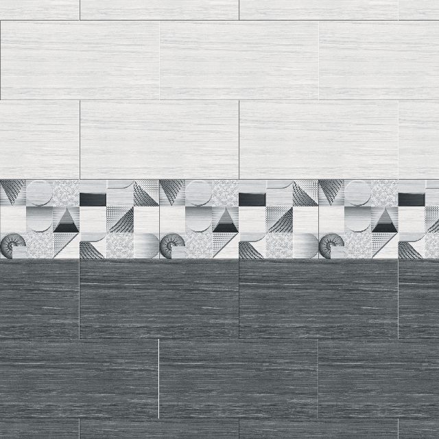 phối ghép Gạch ốp tường Viglacera KT 3653