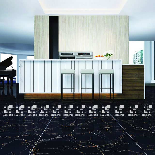 mẫu gạch màu đen ECO D806