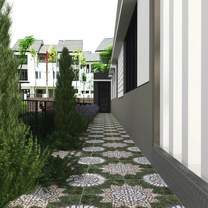 Phối cảnh gạch SG408