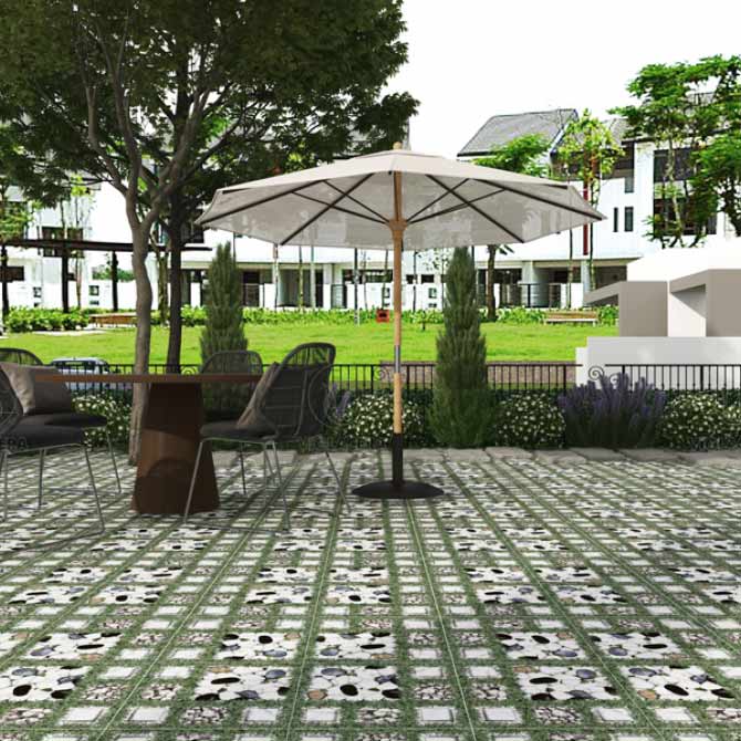 Phối cảnh gạch SG410