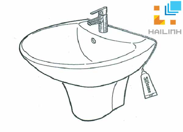 Dán keo những phần sát tường