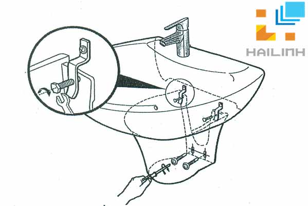 Bắt vít phần chân lửng