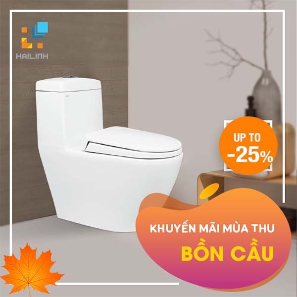 Khuyến mãi khi mua bồn cầu Viglacera