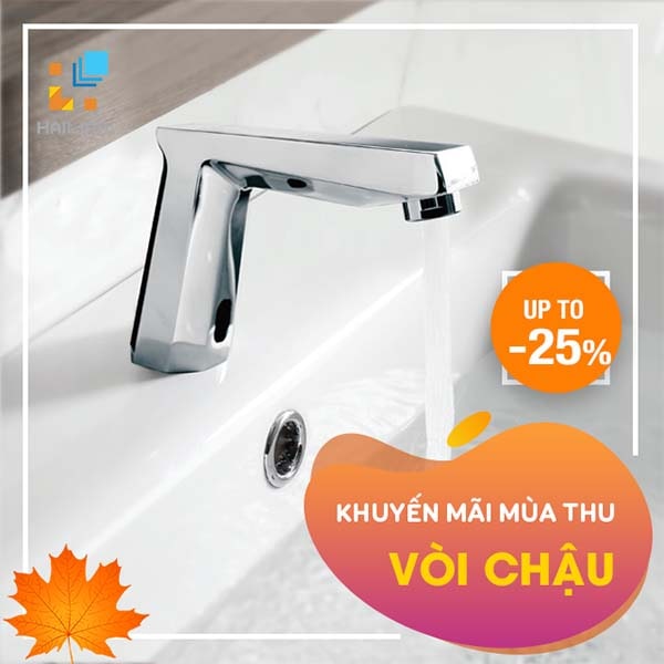 Ưu đãi lớn khi mua vòi chậu Viglacera