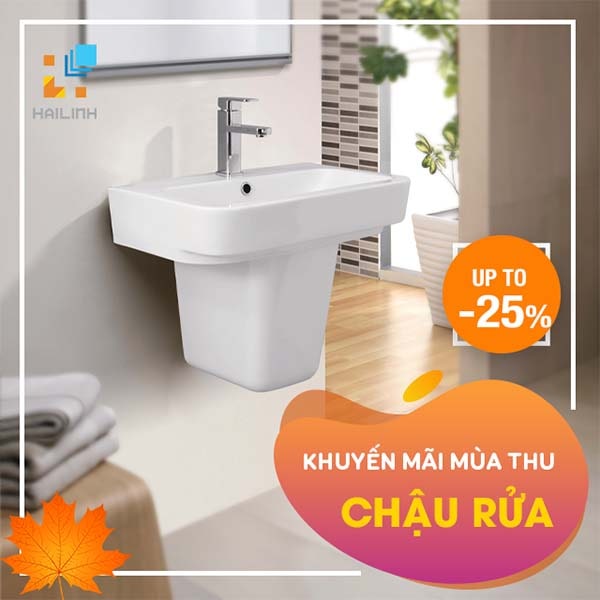 Mua chậu rửa Viglacera giảm giá sâu