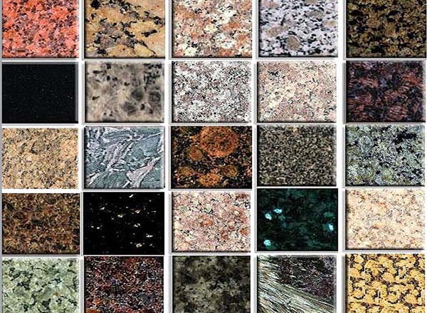 Các mẫu granite