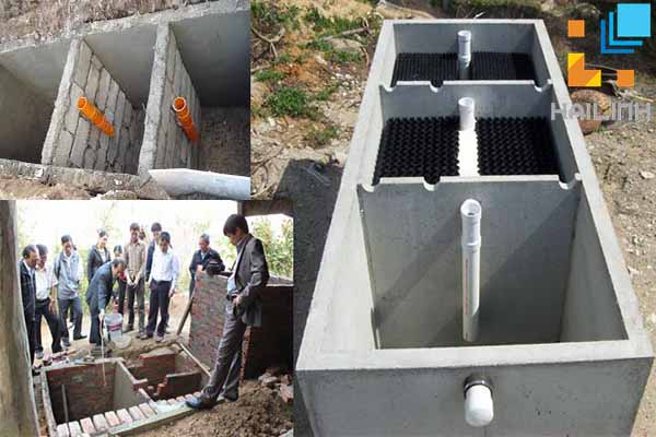 Bể phốt tự hoại 3 ngăn