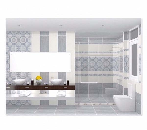 Thiết kế phòng tắm với điểm nhấn ấn tượng