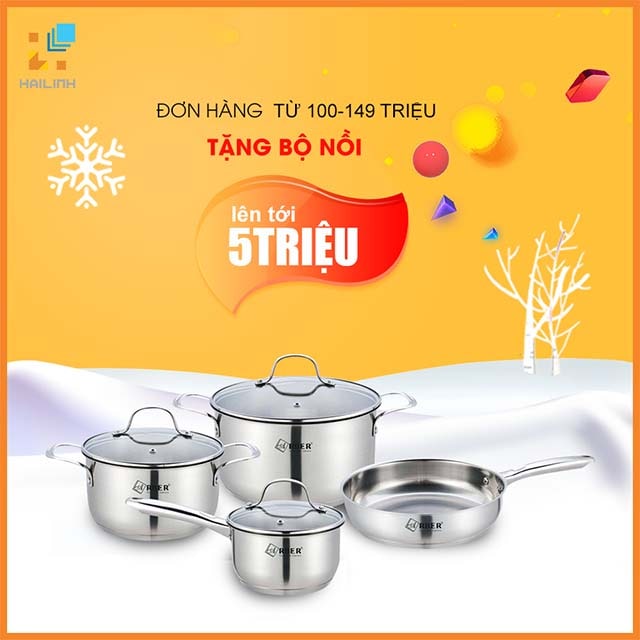 Gói quà tặng trị giá 5 triệu đồng