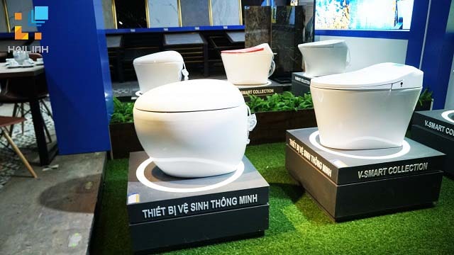 Đa dạng sự lựa chọn với các mẫu bồn cầu thông minh Viglacera