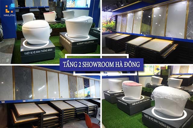Toàn cảnh tầng 2 Showroom Hà Đông