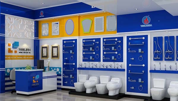 Khách hàng có thể dễ dàng đặt mua TBVS với đa dạng mẫu mã chủng loại