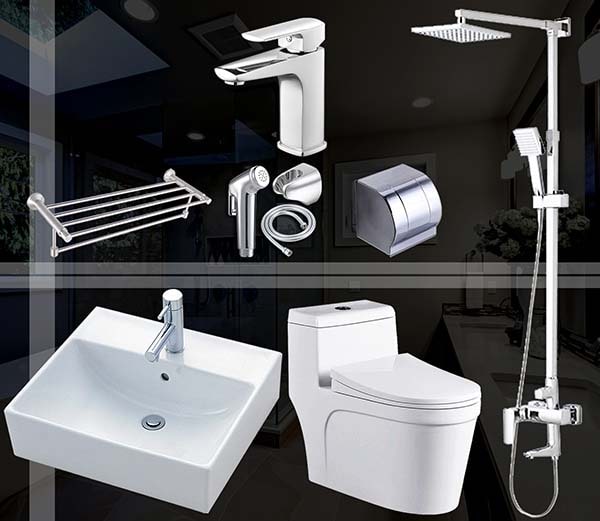 các món đồ dùng cho nhà tắm cao cấp đẹp như mơ