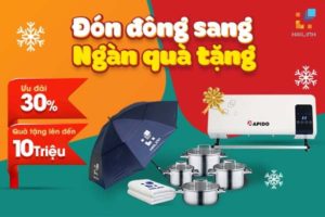 Khuyến mãi đón đông sang ngàn quà tặng