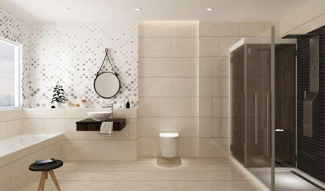 Phòng mẫu gạch ốp tường Viglacera ECO-M48501