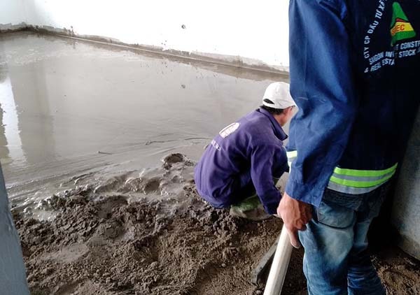 Tạo lớp nền cơ bản cho sàn