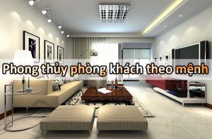 Phong thủy phòng khách theo mệnh trong cách chọn màu gạch lát nền?