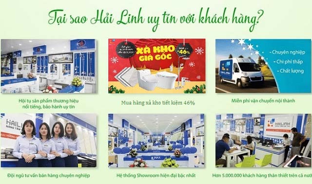 Vì sao mua hàng tại Hải Linh