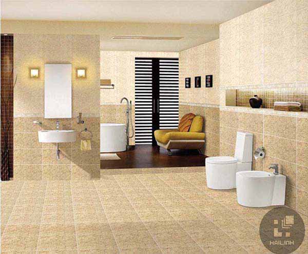 gạch toilet nên dùng loại nào